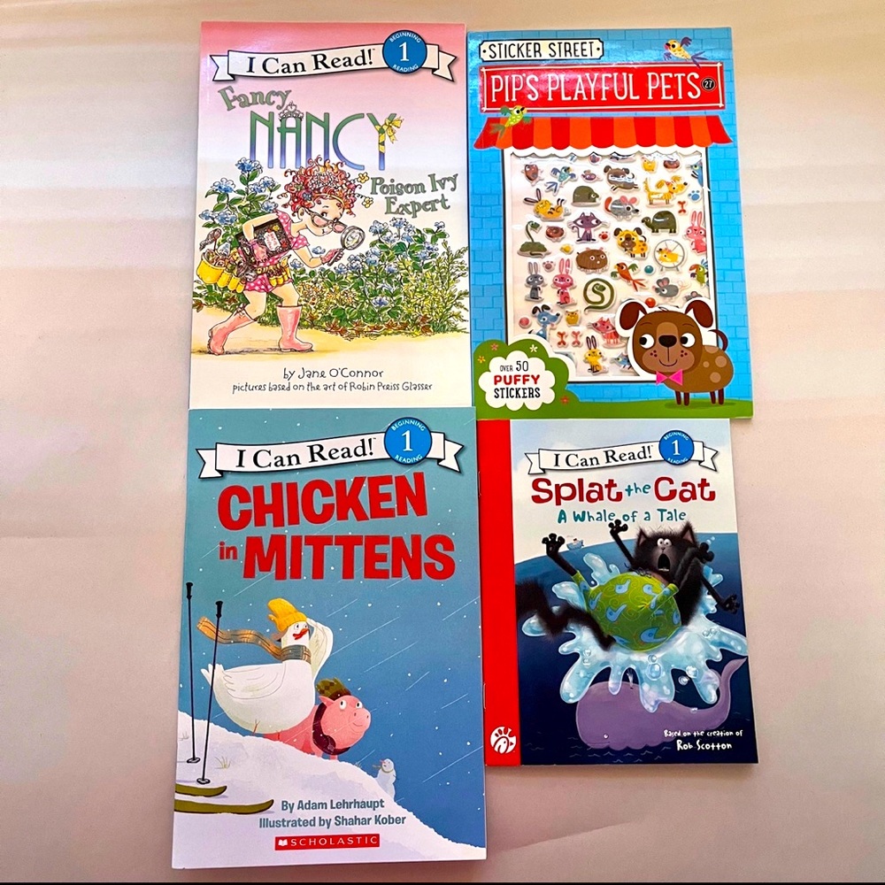 I Can Read! Beginning Books Bundle (4)